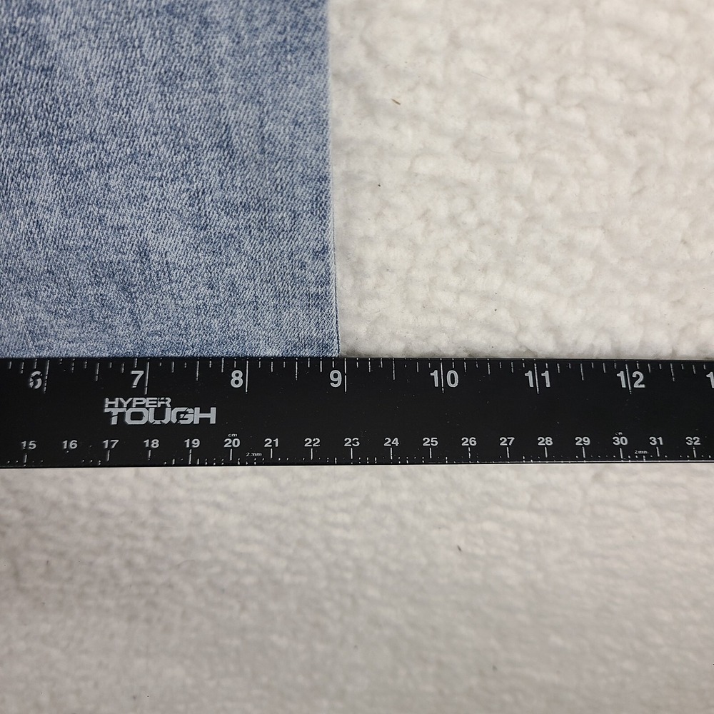 Express Jeans Womens 16S 16 Short Skyscraper Mid Rise Distress Light Wash EC - Picture 7 of 14